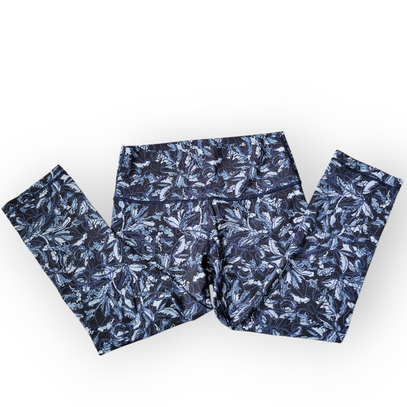 Lululemon Wunder Under Luxtreme Crop 21" High Rise Leggings Activewear Sz 8 - Picture 3 of 11